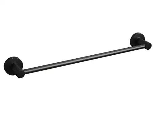 Click Here To Enlarge This Photo Of BTR40MB Rothley Round Towel Rail 450mm Matt Black