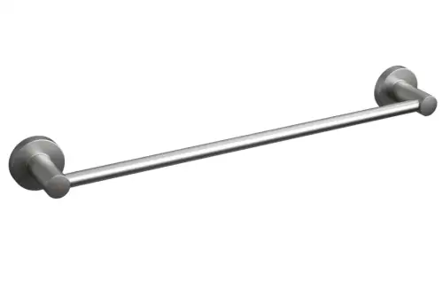 Click Here To Enlarge This Photo Of BTR40SB Rothley Round Towel Rail 450mm Brushed Silver