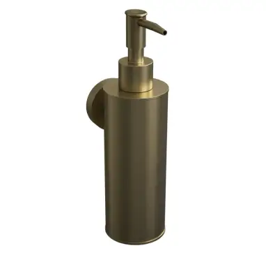 Click Here To Enlarge This Photo Of BTR50BR Rothley Round Soap Dispenser 180ml Satin Brass