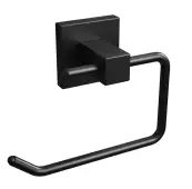 BTS20MB Rothley Square Toilet Roll Holder Matt Black