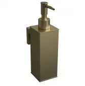 BTS50BR Rothley Square Soap Dispenser 180ml Satin Brass