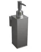 BTS50SB Rothley Square Soap Dispenser 180ml Brushed Silver