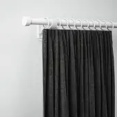 CELMWSFMW Rothley Extendable Curtain Pole Kit 1650-3000mm Matt White with Stud