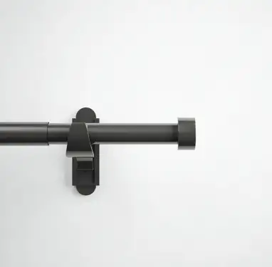 Click Here To Enlarge This Photo Of CEMGMSFGM Rothley Extendable Curtain Pole Kit 1250-2160mm Gun Metal with Stud