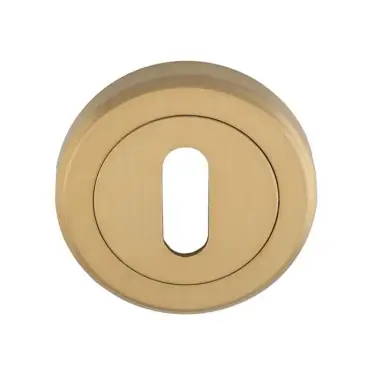 Click Here To Enlarge This Photo Of SZM003SB - Carlisle Brass Serozzetta Standard Profile Escutcheon Satin Brass