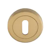 SZM003SB - Carlisle Brass Serozzetta Standard Profile Escutcheon Satin Brass