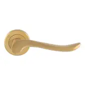 ZIN3130SB - Carlisle Brass Serozzetta 'Verdun' Lever On Rose Satin Brass