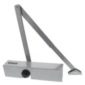 BRITON 2003.SES Fixed Power Size 3 Overhead Door Closer - Silver