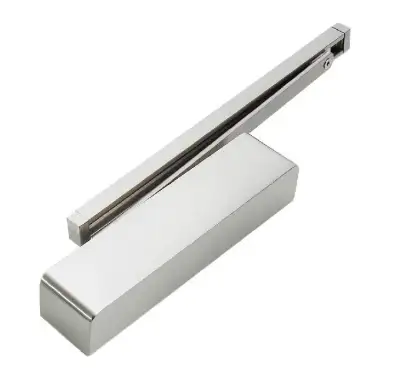 Click Here To Enlarge This Photo Of BRTION 2721BD.T.S.SES Adjustable Power Size 2-5 Slide Arm Cam Action Overhead Door Closer - Silver