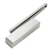 BRTION 2721BD.T.S.SES Adjustable Power Size 2-5 Slide Arm Cam Action Overhead Door Closer - Silver