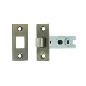BTD25AB Carlisle Brass Eurospec 64mm Bolt Through Tubular Mortice Deadbolt - Antique Brass