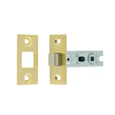 Click Here To Enlarge This Photo Of BTD25SB - Carlisle Brass Eurospec 64mm Bolt Through Tubular Mortice Deadbolt - Satin Brass