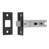 BTD30MB - Carlisle Brass Eurospec 76mm Bolt Through Tubular Mortice Deadbolt - Matt Black