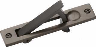 C1165-MB Heritage Brass Pocket Door Edge Pull Matt Bronze Finish