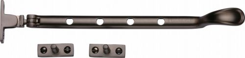 Click Here To Enlarge This Photo Of V990 10-MB Heritage Brass Casement Window Stay Spoon Pattern 10" Matt Bronze Finish