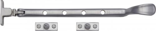 Click Here To Enlarge This Photo Of V990 10-SC Heritage Brass Casement Window Stay Spoon Pattern 10" Satin Chrome Finish