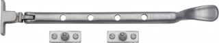 V990 10-SC Heritage Brass Casement Window Stay Spoon Pattern 10" Satin Chrome Finish