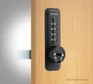 Codelocks KL15 BK PU KitLock Mechanical Digit Combination Lock (Vertical - Public) - Black