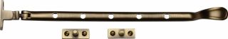 V990 12-AT Heritage Brass Casement Window Stay Spoon Pattern 12" Antique Brass Finish