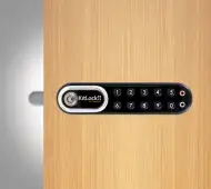 Codelocks KL1000 G3 BC RH KitLock G3 Electronic Cabinet Lock (Right Hand) - Black Chrome