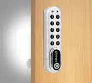 Codelocks KL1000 G3 SC KitLock G3 Electronic Cabinet Lock (Vertical) - Silver