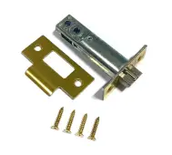 Codelocks P251 LB60 PB 60mm Backset Replacment Mortice Latch to suit CL155 & CL255 - Polished Brass
