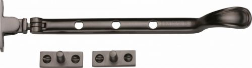 Click Here To Enlarge This Photo Of V990 8-MB Heritage Brass Casement Window Stay Spoon Pattern 8" Matt Bronze Finish