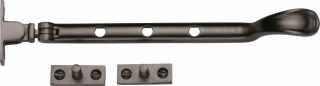 V990 8-MB Heritage Brass Casement Window Stay Spoon Pattern 8" Matt Bronze Finish
