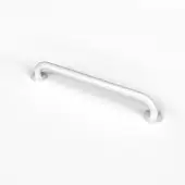 210160/WH Fitzroy of London 600mm x 35mm (dia) Stainless Steel Grab Rail with Concealed Fixings - White (RAL 9016)
