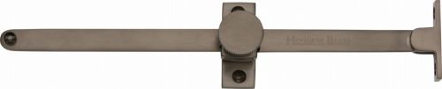 Click Here To Enlarge This Photo Of V991 10-MB Heritage Brass Casement Stay Sliding Design 10" Matt Bronze Finish