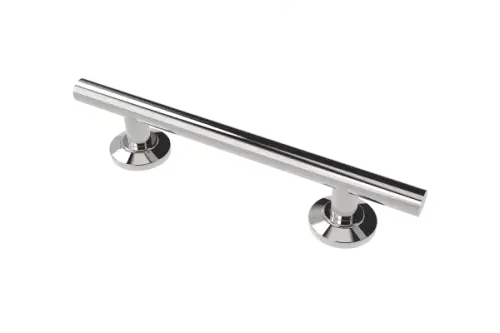 Click Here To Enlarge This Photo Of 310048/SP Fitzroy of London 480mm Contemporary Straight Grab Rail (Stainless Steel) with Concealed Nylon Flange - Polished