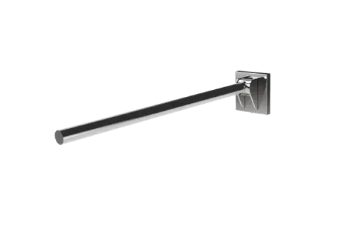 Click Here To Enlarge This Photo Of 310480C/SP Fitzroy of London 800mm Contemporary Single Arm Friction Hinged Support Rail (Stainless Steel) with Concealed Fixings - Polished