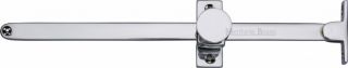 V991 10-PC Heritage Brass Casement Stay Sliding Design 10" Polished Chrome Finish