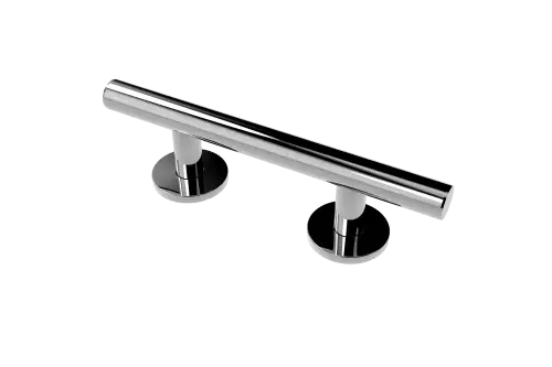 Click Here To Enlarge This Photo Of 311435/SP Fitzroy of London 355mm Luxury Straight Grab Rail (Stainless Steel) with Concealed Fixings - Polished