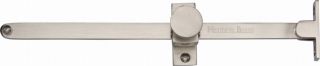 V991 10-SN Heritage Brass Casement Stay Sliding Design 10" Satin Nickel Finish