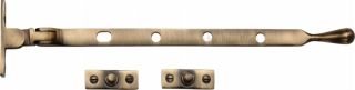 V992 10-AT Heritage Brass Casement Window Stay Ball Design 10" Antique Brass Finish