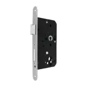 AR910-R-60-PSS Hoppe Arrone DIN Mortice Sashlock Case Radius Forend (60mm Backset) - Polished Stainless Steel (87107857)