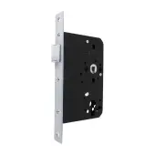AR911-S-80-SSS Hoppe Arrone DIN Mortice Latch Square Forend (80mm Backset) - Satin Stainless Steel (50001772)
