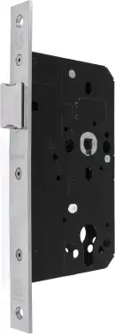 Click Here To Enlarge This Photo Of AR911-S-60-PSS Hoppe Arrone DIN Mortice Latch Square Forend (60mm Backset) - Polished Stainless Steel (87107860)