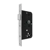 AR911-S-60-PSS Hoppe Arrone DIN Mortice Latch Square Forend (60mm Backset) - Polished Stainless Steel (87107860)
