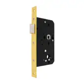 AR911-S-60-PB Hoppe Arrone DIN Mortice Latch Square Forend (60mm Backset) - Polished Brass (87107861)