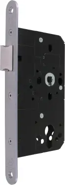 Click Here To Enlarge This Photo Of AR911-R-60-SSS Hoppe Arrone DIN Mortice Latch Radius Forend (60mm Backset) - Satin Stainless Steel (87107862)