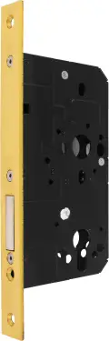 Click Here To Enlarge This Photo Of AR912-S-60-PB Hoppe Arrone DIN Mortice Deadlock Case Square Forend (60mm Backset) - Polished Brass (87107867)
