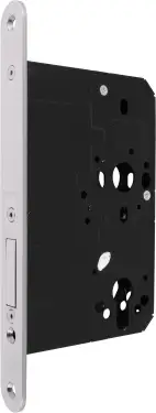 Click Here To Enlarge This Photo Of AR912-R-80-PSS Hoppe Arrone DIN Mortice Deadlock Case Radius Forend (80mm Backset) - Polished Stainless Steel (50001747)