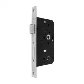 AR913-S-60-PSS Hoppe Arrone DIN Mortice Bathroom Lock Square Forend (60mm Backset) - Polished Stainless Steel (87107872)