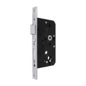 AR915-S-60-PSS Hoppe Arrone DIN Mortice Apartment Lock Square Forend (60mm Backset) - Polished Stainless Steel (87107884)