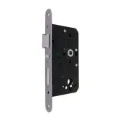 AR915-R-60-SSS Hoppe Arrone DIN Mortice Apartment Lock Radius Forend (60mm Backset) - Satin Stainless Steel (87107886)