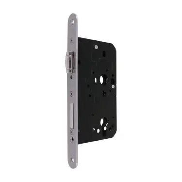 Click Here To Enlarge This Photo Of AR916-R-60-SSS Hoppe Arrone Euro Profile DIN Mortice Rollerbolt Lock Case (60mm Backset) - Satin Stainless Steel (89001317)