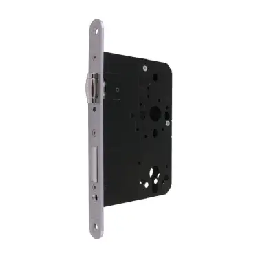 Click Here To Enlarge This Photo Of AR916-R-80-SSS Hoppe Arrone Euro Profile DIN Mortice Rollerbolt Lock Case (80mm Backset) - Satin Stainless Steel (87117064)
