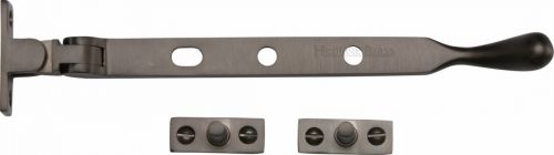 Click Here To Enlarge This Photo Of V992 8-MB Heritage Brass Casement Window Stay Ball Design 8" Matt Bronze Finish